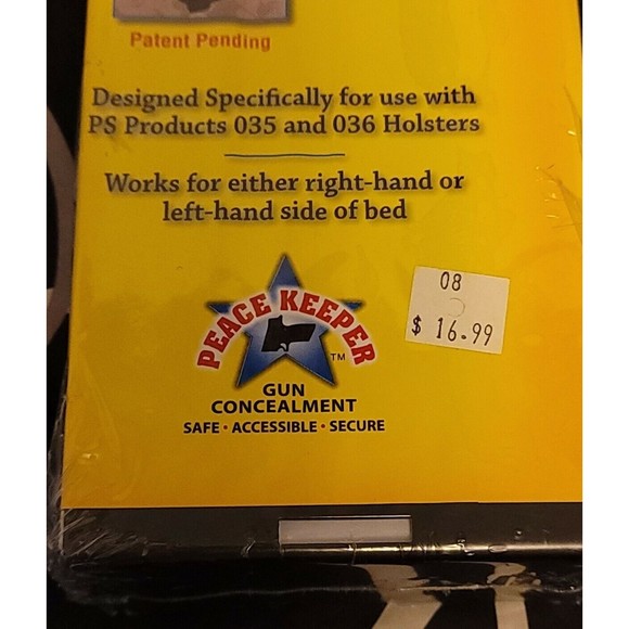 PSP Peace Keeper Holster-Mate Bedside Handgun Concealment Holster Holder - Picture 8 of 8